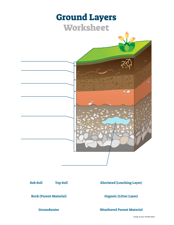 Ground Layers Worksheet